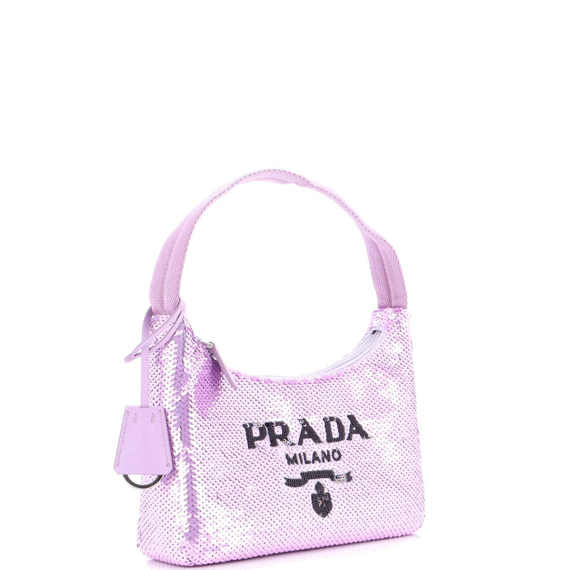 Re-Edition Hobo Sequins Mini