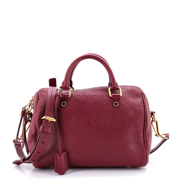 Speedy Bandouliere Bag Empreinte Leather