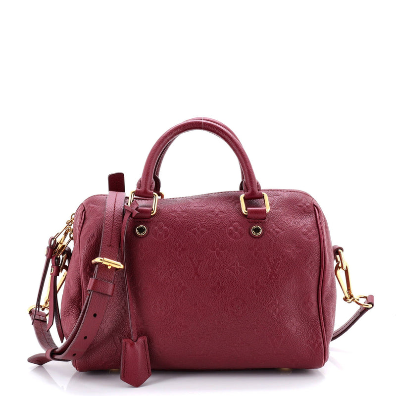 Speedy Bandouliere Bag Empreinte Leather