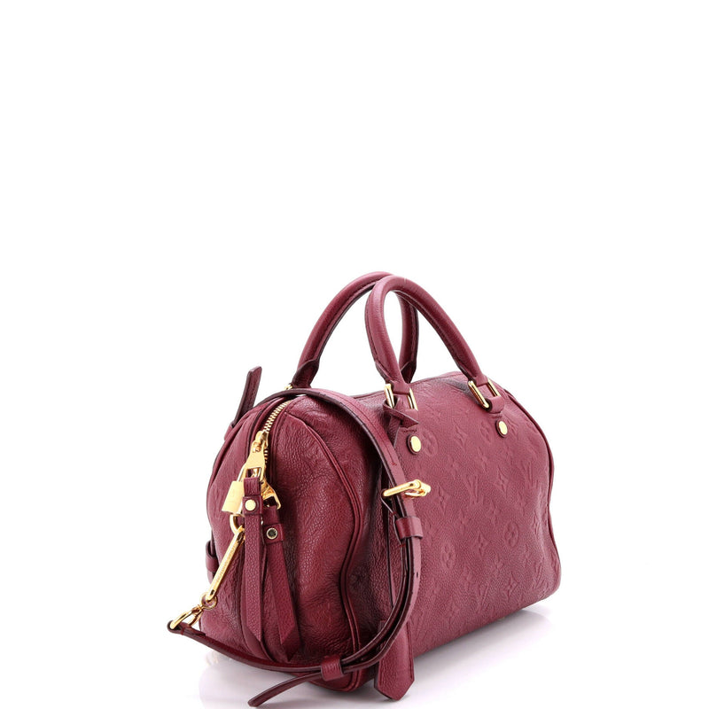 Speedy Bandouliere Bag Empreinte Leather