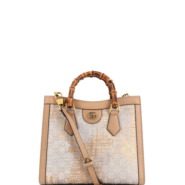 Diana Nm Bamboo Handle Tote Nishijin Gg