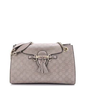 Emily Chain Flap Shoulder Bag Guccissima