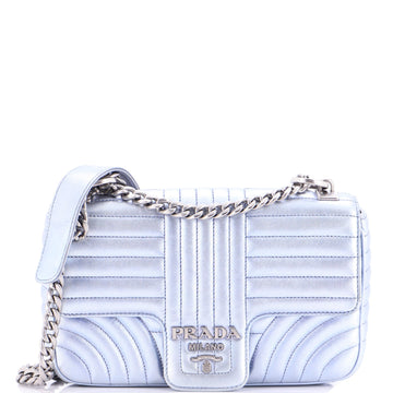 Prada Chain Flap Shoulder Bag Diagramme