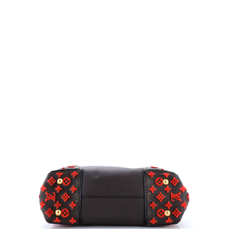 W Tote Tuffetage Leather Pm