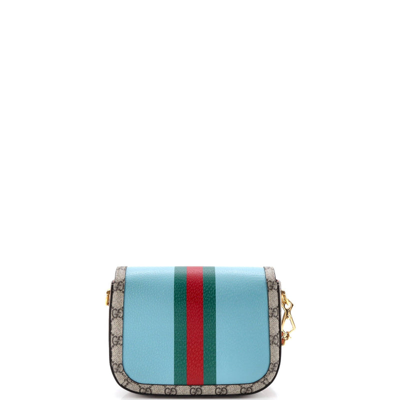 Horsebit Shoulder Bag Leather With Gg