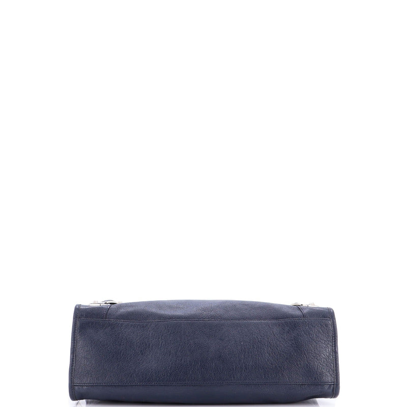 City Classic Metallic Edge Bag Leather