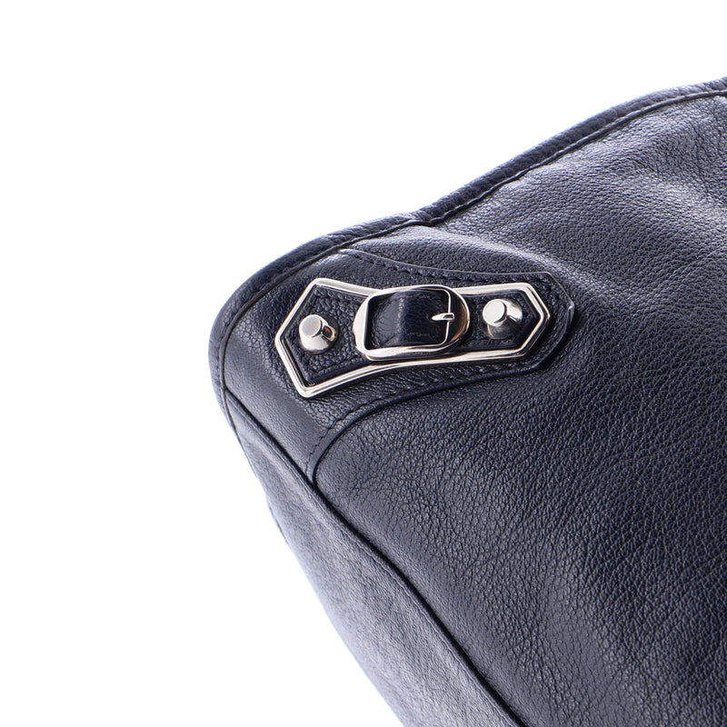 City Classic Metallic Edge Bag Leather