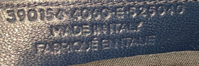 City Classic Metallic Edge Bag Leather