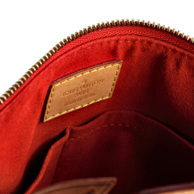 V Tote Canvas And Leather Bb