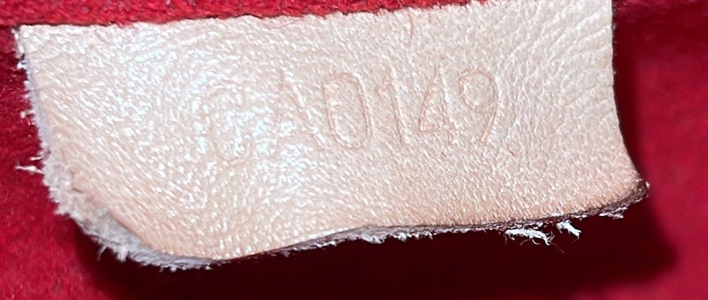 V Tote Canvas And Leather Bb