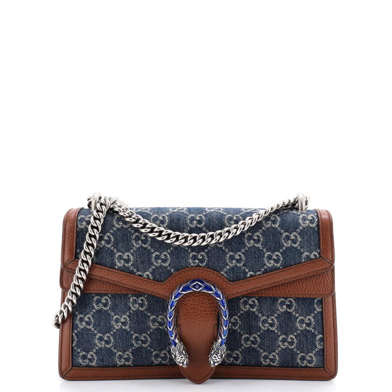 Dionysus Bag Gg Denim Small