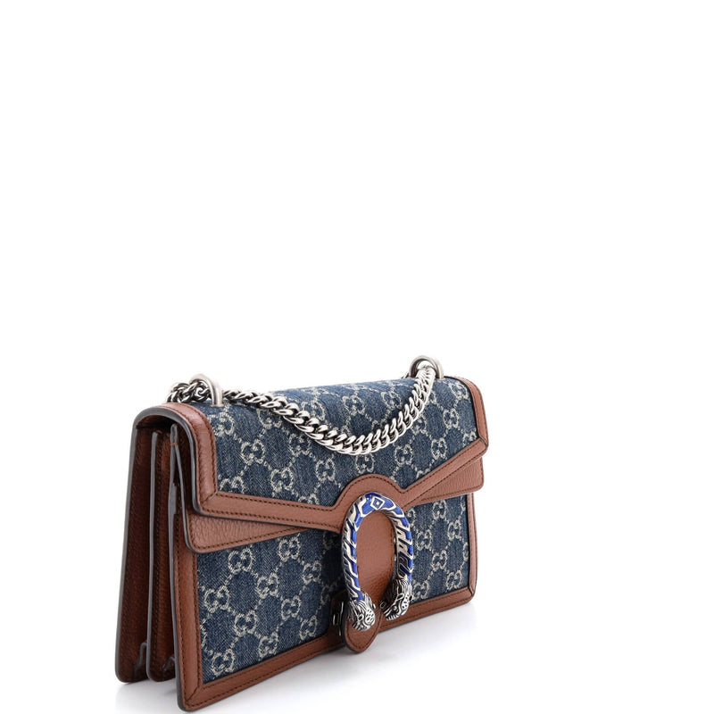 Dionysus Bag Gg Denim Small