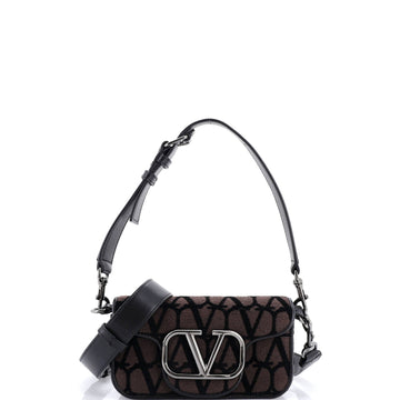 Vlogo Loco Flap Shoulder Bag Toile
