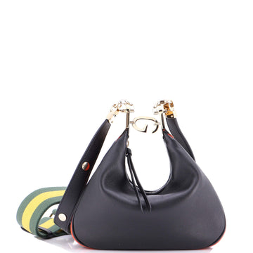 Attache Shoulder Bag Leather Small