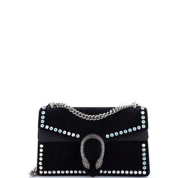 Dionysus Bag Crystal Embellished Suede