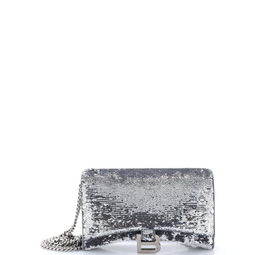 Balenciaga Hourglass Chain Wallet