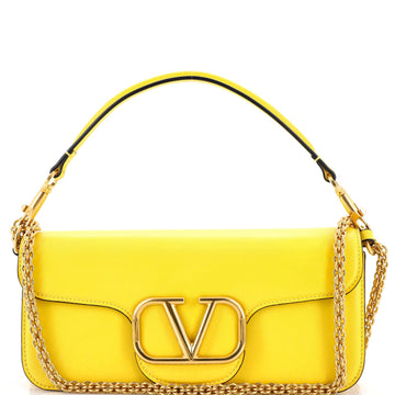 Vlogo Loco Flap Shoulder Bag Leather