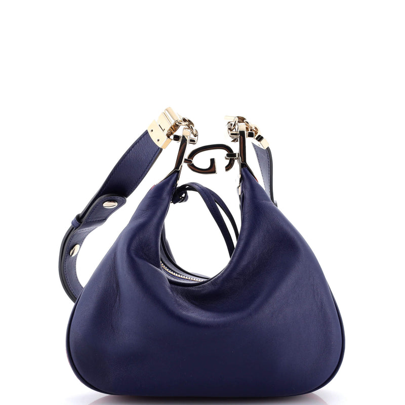 Attache Shoulder Bag Leather Small