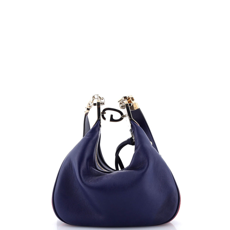 Attache Shoulder Bag Leather Small