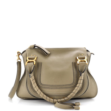 Marcie Satchel Leather Medium