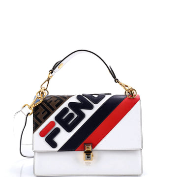 Fendi Mania Logo Kan I Bag Inlaid