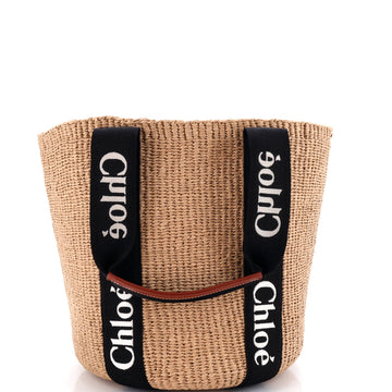 X Mifuko Woody Tote Raffia Large