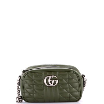 Gg Marmont Shoulder Bag Mixed Matelasse