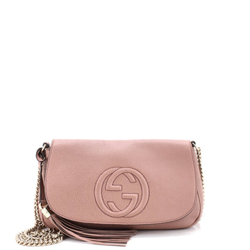 Soho Chain Crossbody Bag Leather Medium