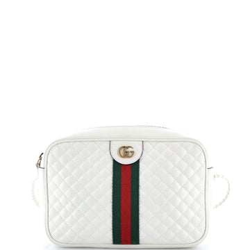 Trapuntata Camera Bag Quilted Leather