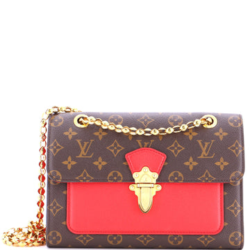 Victoire Handbag Canvas And Leather