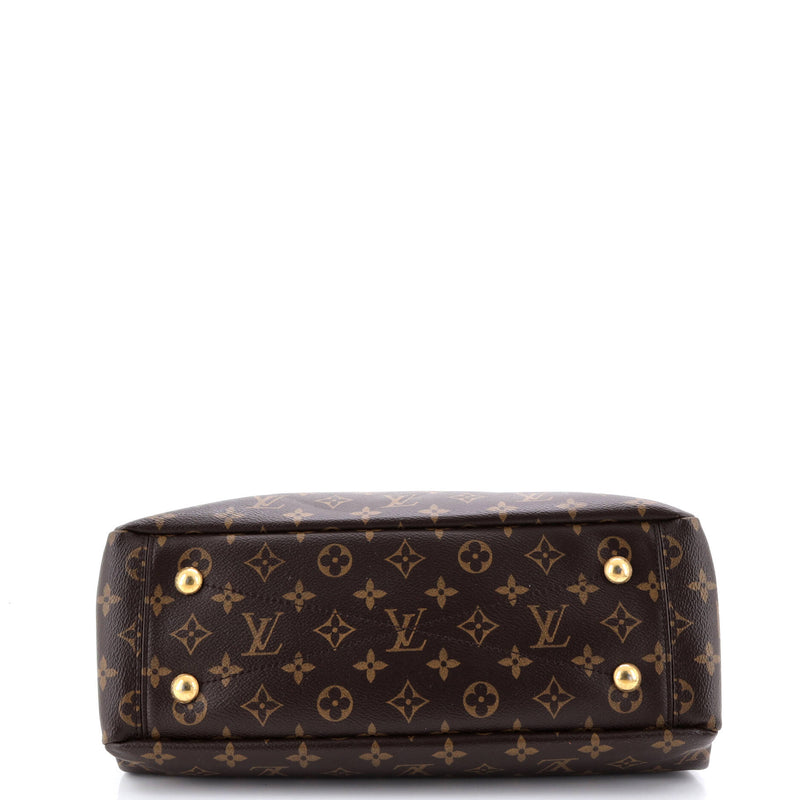 Pallas Shopper Canvas And Calfskin