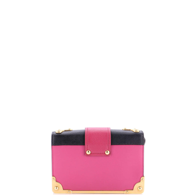 Cahier Crossbody Bag Embellished Leather