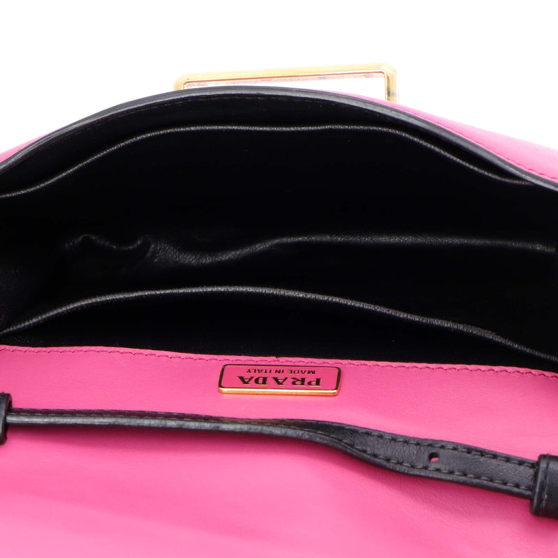 Cahier Crossbody Bag Embellished Leather