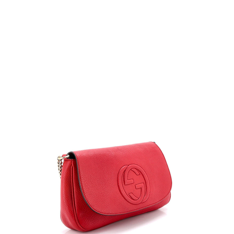 Soho Chain Crossbody Bag Leather Medium