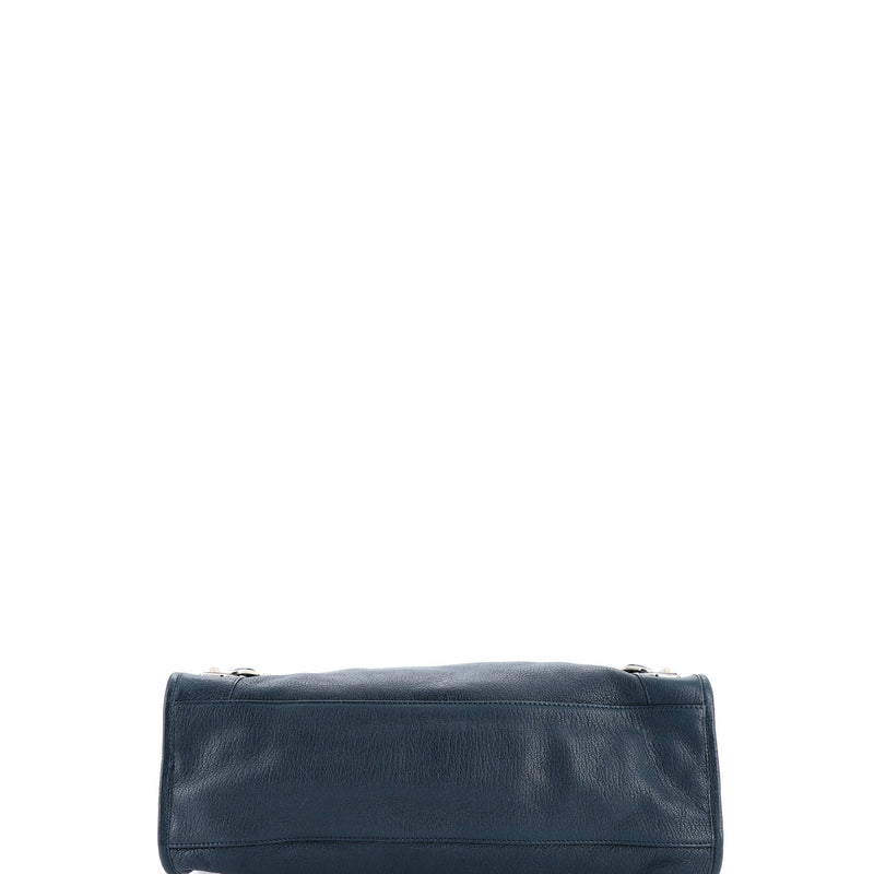 City Classic Metallic Edge Bag Leather