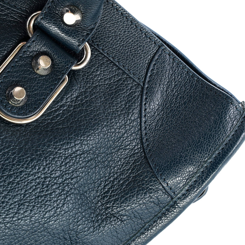 City Classic Metallic Edge Bag Leather