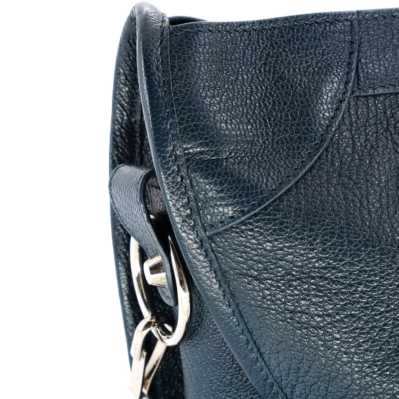 City Classic Metallic Edge Bag Leather