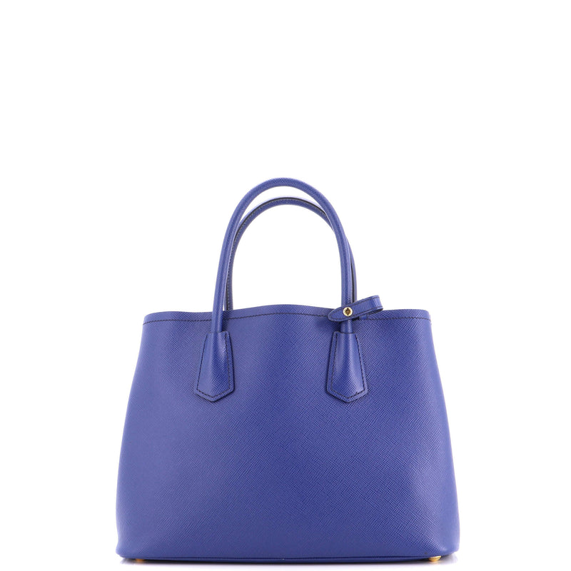 Cuir Double Tote Saffiano Leather Medium
