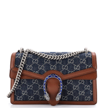 Dionysus Bag Gg Denim Small