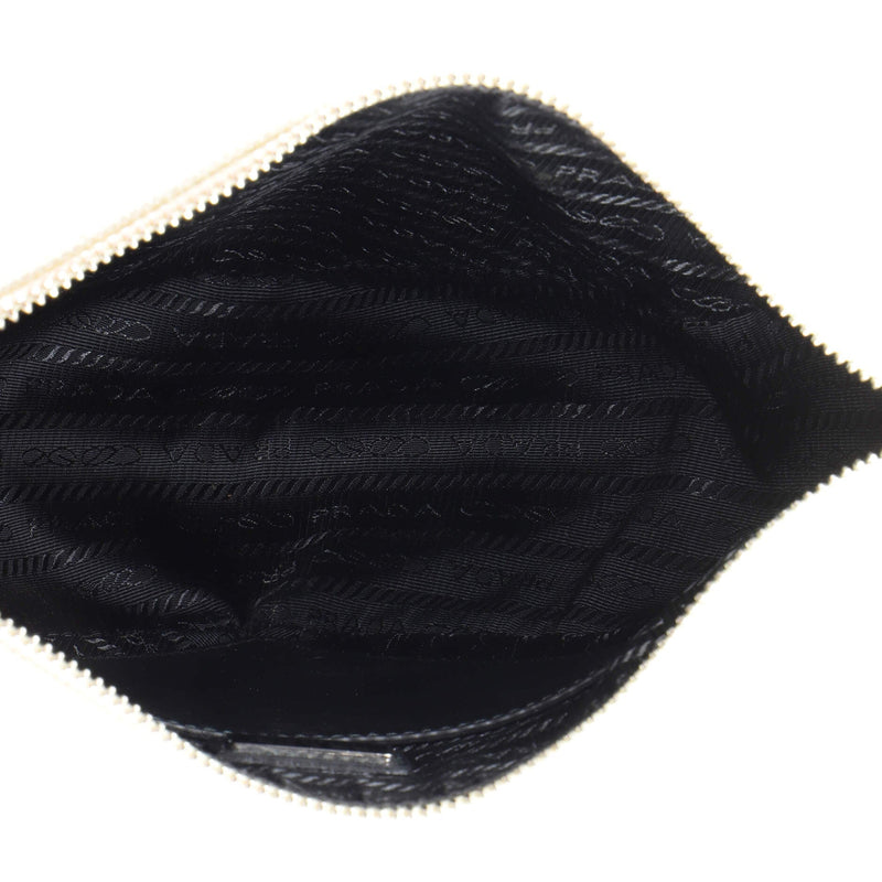 Triangle Logo Zip Crossbody Bag Saffiano