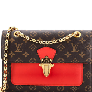 Victoire Handbag Canvas And Leather