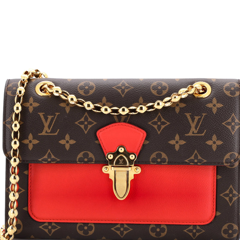 Victoire Handbag Canvas And Leather