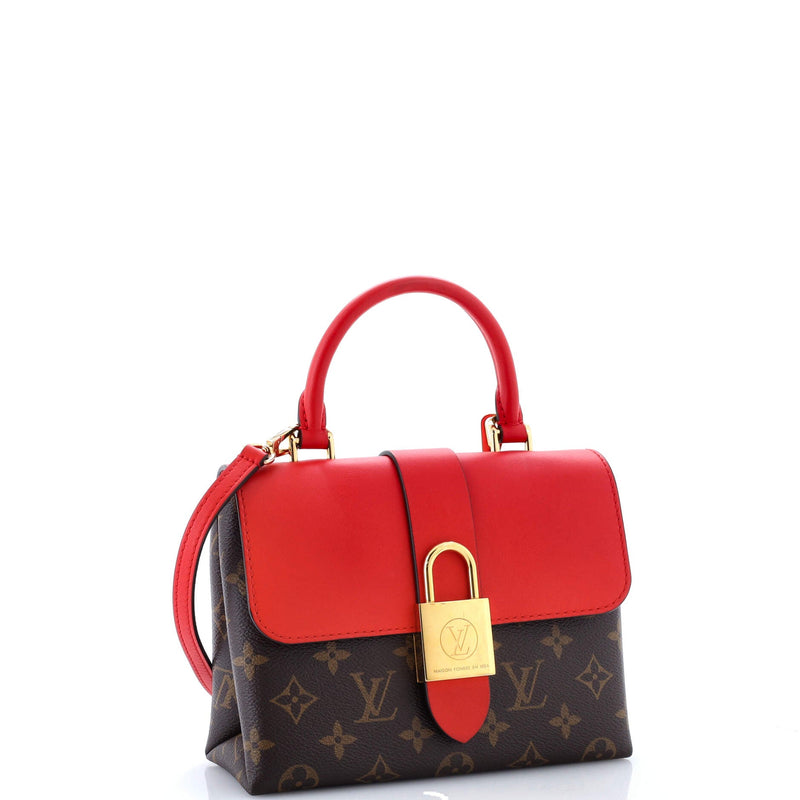 Locky Handbag Canvas With Leather Bb