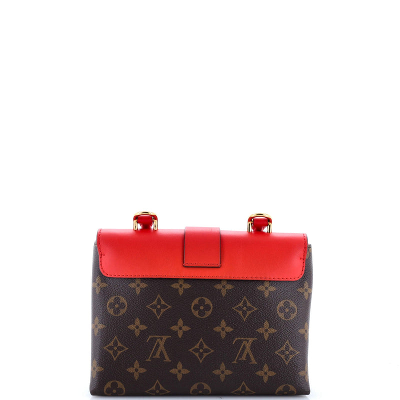 Locky Handbag Canvas With Leather Bb