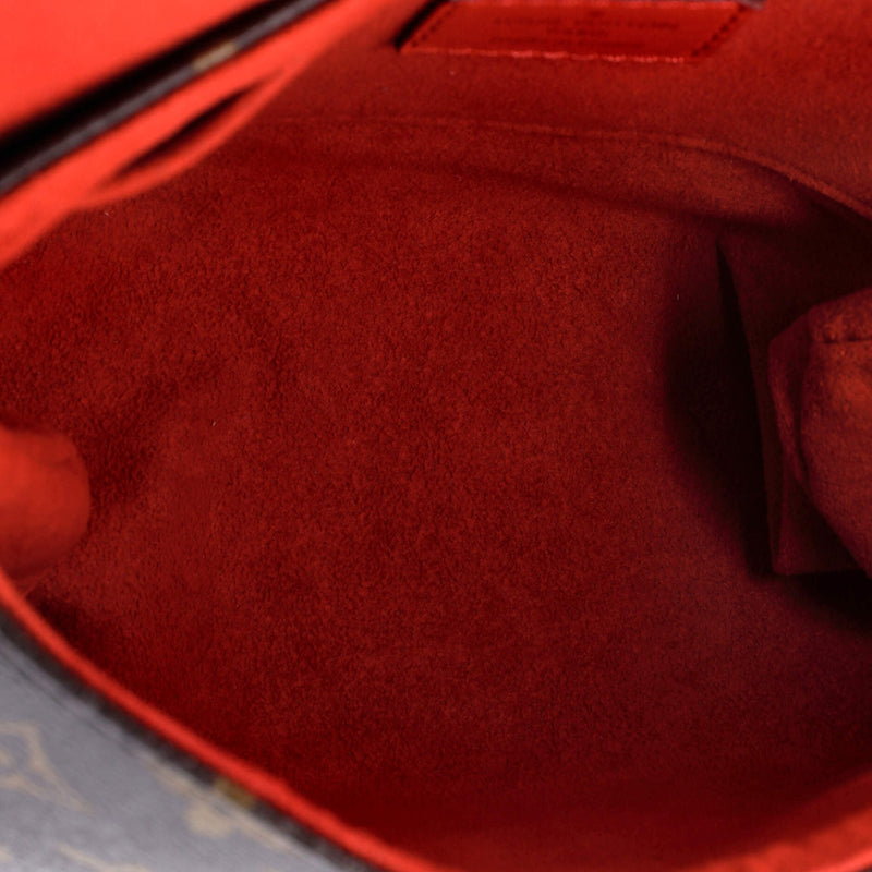 Locky Handbag Canvas With Leather Bb