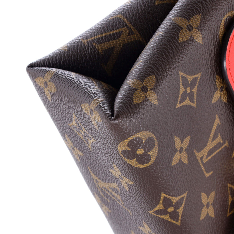 Locky Handbag Canvas With Leather Bb