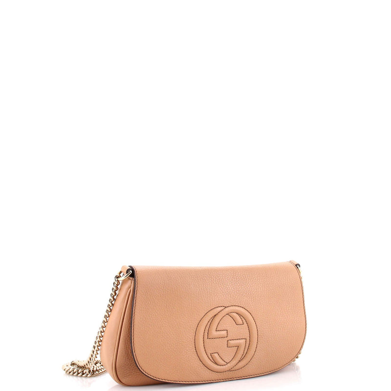 Soho Chain Crossbody Bag Leather Medium