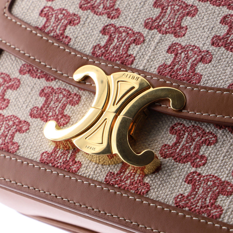 Triomphe Shoulder Bag Canvas