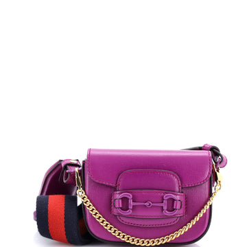 Gucci Horsebit Flap Wallet With Strap