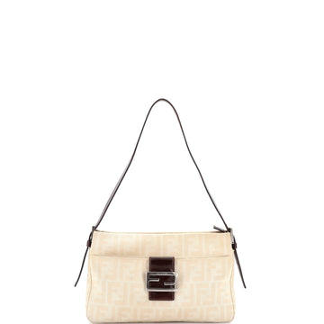 Vintage Pocket Shoulder Bag Zucca Canvas